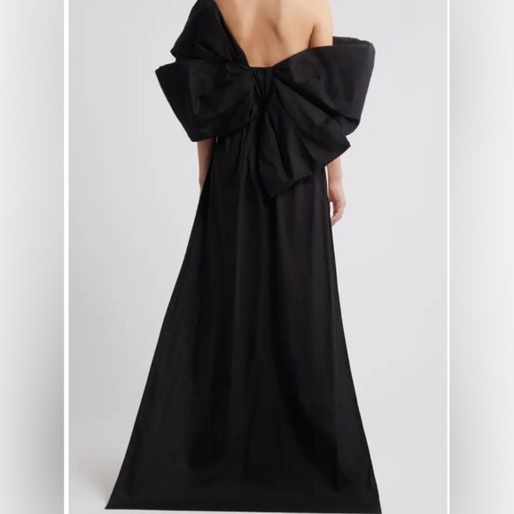 Marchesa Notte Cape Back Column Gown Dress Size 6 - Picture 4 of 14